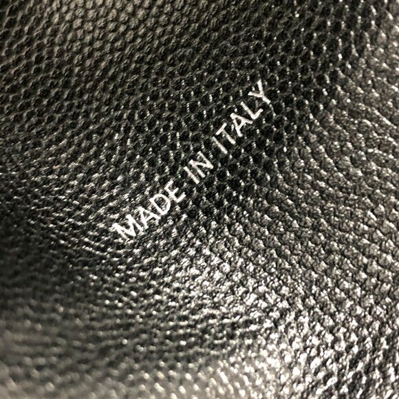 CHANEL Black Caviar Leather Logo Key Case - Picture 9 of 11